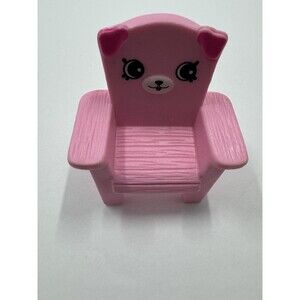 2018 McDonalds Happy Meal shopkins happy places puppy patio pink chair